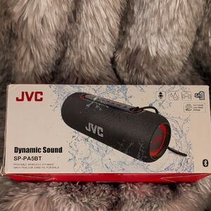 JVC Black and Red Portable Bluetooth Speaker